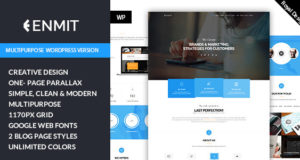 Enmit – Responsives WordPress-Layout für mehrere Zwecke