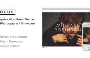 FOKUS – Ein minimales WordPress-Layout für Fotografen