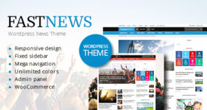 FastNews – Multipurpose Magazine Template