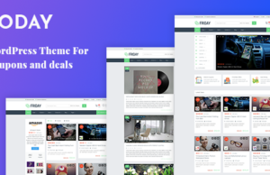 Froday – Gutscheine und Angebote WordPress Template