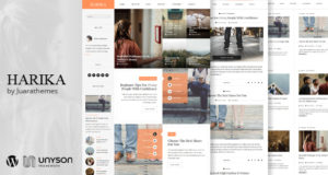 Harika | Sauberes persönliches WordPress-Blog-Vorlage