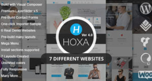 Hoxa – Mehrzweck-WordPress-Layout