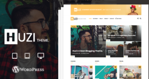 Huzi – Ein WordPress Blogging / Magazine Layout