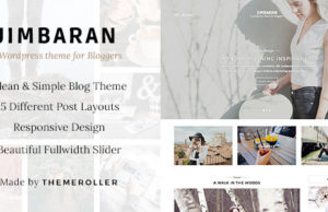 Jimbaran – Ein sauberes und ansprechendes Blog-Thema