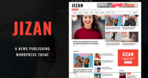 Jizan | Ein WordPress-Vorlage für Zeitungen und Zeitschriften