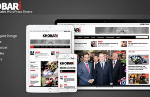 Khobari – Nachrichten & Magazin WordPress Layout