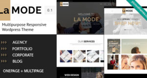 La Mode – Mehrzweck-WordPress-Template