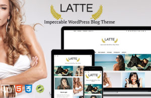 Latte – Responsives WordPress-Blog-Layout