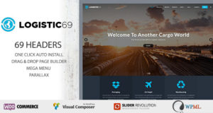 Logistic69 – Logistik und Transport WP Layout