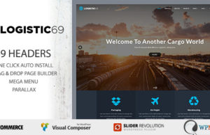 Logistic69 – Logistik und Transport WP Layout