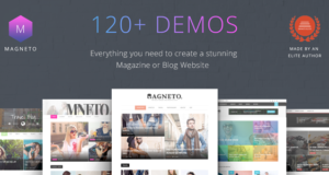 Magneto – Multi Concept Responsive WordPress Magazin und Blog Layout