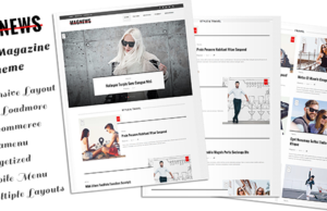 Magnews – Sauberes Blog- und Magazinthema