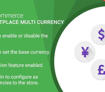 Marketplace Multi Currency Plugin für WooCommerce