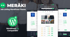 Meraki – Job Board WordPress Vorlage
