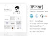 Minar - Minimales Portfolio WordPress Vorlage
