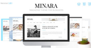 Minara – WordPress Magazine Template für Blogger