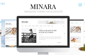 Minara – WordPress Magazine Template für Blogger