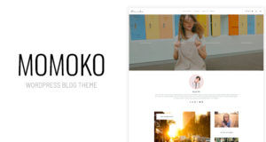 Momoko – Persönliches WordPress Blog Vorlage