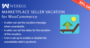 Multi Merchant Marketplace Vacation Plugin für WooCommerce