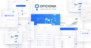 Oficiona – Stellenbörse WordPress Vorlage