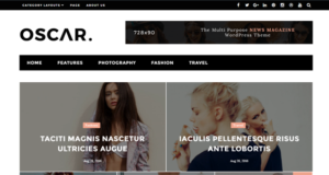 Oscar – Einfaches, schnelles Magazin-Blog-Thema