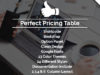 Perfekt - WordPress-Preistabelle