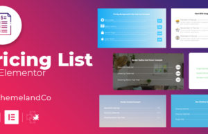 Preisliste Image For Elementor