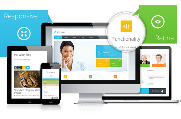 Responsive & Retina