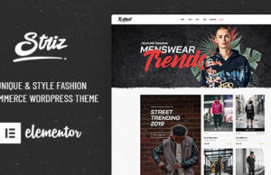 Striz – Fashion E-Commerce WordPress Vorlage