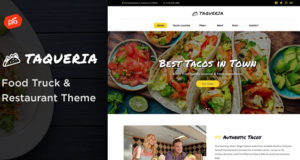 Taqueria – Food Truck & Restaurant Template