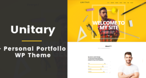 Unitary – Kreatives persönliches Portfolio WP Layout