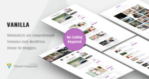 Vanille – Lifestyle & Mode WordPress Blog Layout