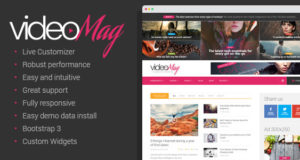 VideoMag – Magazin Videoblog Vorlage