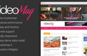 VideoMag – Magazin Videoblog Vorlage