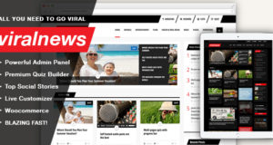 ViralNews – Buzz WordPress Vorlage