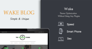 Wake – Exklusives, für Geschwindigkeit, SEO und Mobilgeräte optimiertes WordPress-Template