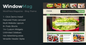 WindowMag – Responsive News / Magazin / Blog Vorlage