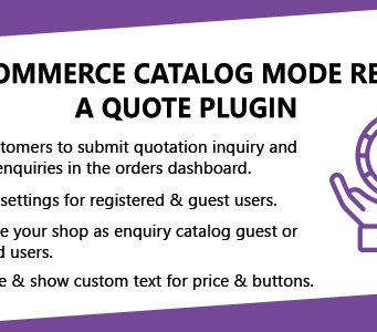 WooCommerce Catalog Mode Angebots-Plugin anfordern