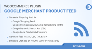 WooCommerce Google Merchant-Plugin für Produkt-Feeds – DRM, DSA & mehr