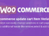 WooCommerce-Variantenaktualisierung auf der Warenkorbseite