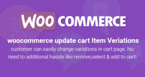 WooCommerce-Variantenaktualisierung auf der Warenkorbseite