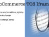 Woocommerce TOS Iframe