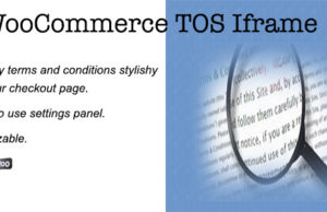 Woocommerce TOS Iframe