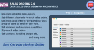 Woocommerce-Verkaufsaufträge