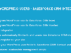 WordPress-Benutzer - Salesforce CRM-Integration