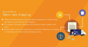 WordPress WooCommerce Table Rate Versand