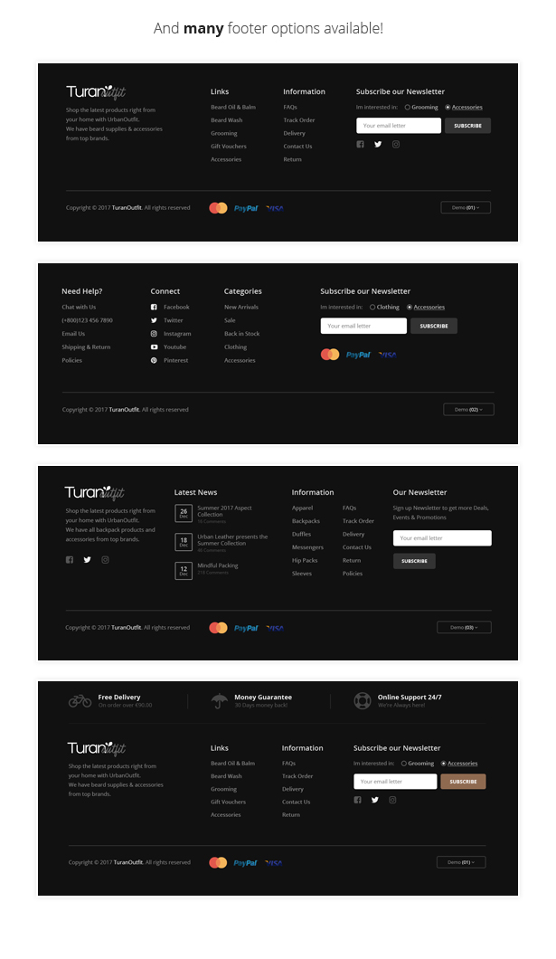 Turan - Mehrzweck WooCommerce WordPress Layout - 4