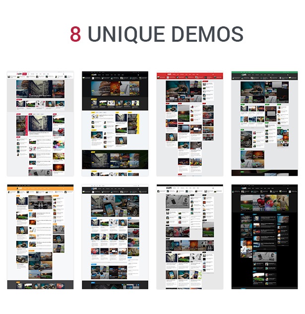 Azar - WordPress News & Blog Vorlage - 1