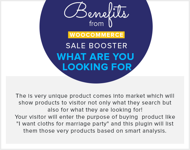 Woocommerce Sale Booster - Wonach suchen Sie - 3