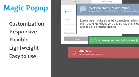Visual Composer - Magic Popup - CodeCanyon Artikel zu verkaufen